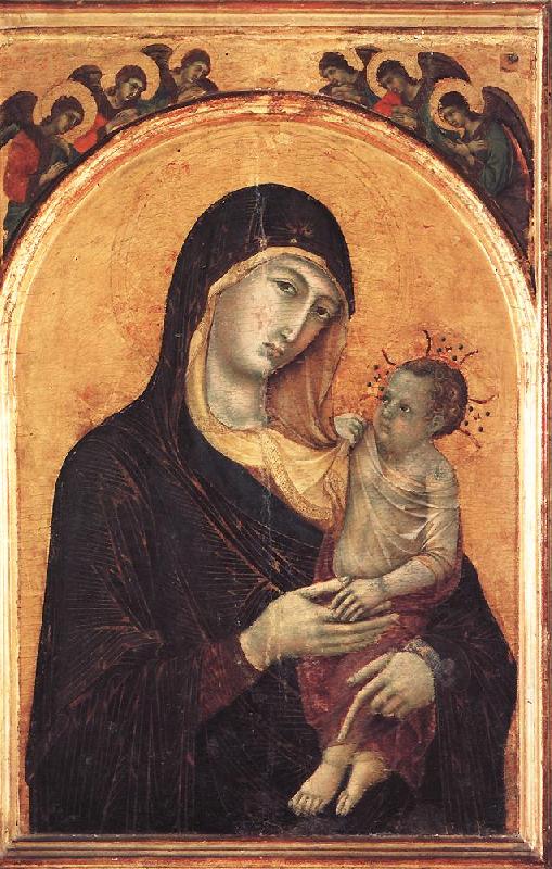 Duccio di Buoninsegna Madonna and Child with Six Angels dfg Germany oil painting art